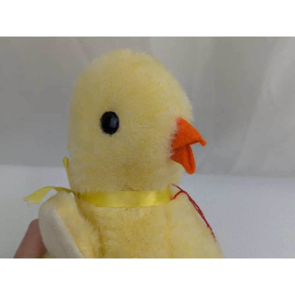 Douglas Cuddle Toys Yellow Duck Chick Plush Wind Up Musical 8 Inch Vintage‎